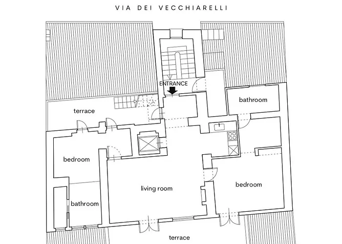 Residenza Torre Vecchiarelli - 5 Penthouse Apartament *